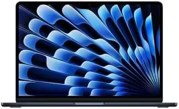 آبل 2025 ماك بوك إير، 13 بوصة، شريحة Apple M4، ذاكرة موحدة 16GB، 256GB - منتصف الليل